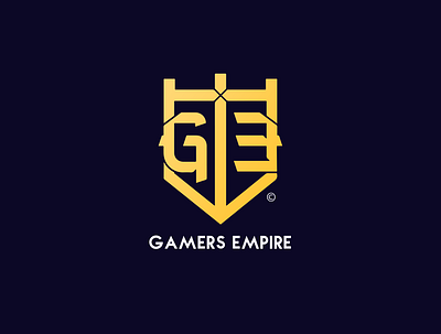 Gamers Empire - Brand Identity branding design logo review visual identity youtube