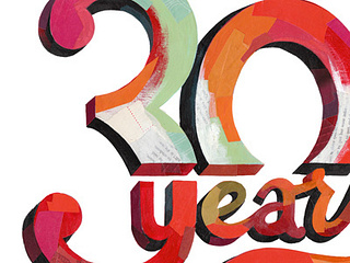 30 years by Darren Booth on Dribbble