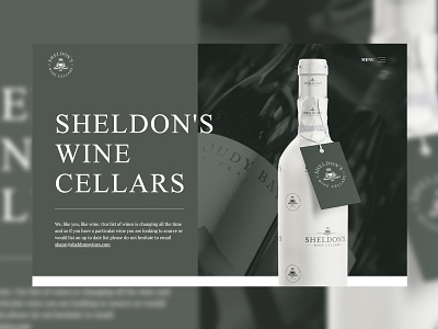 Sheldon's Wine Cellars - Website 🍷 web design website wine winery
