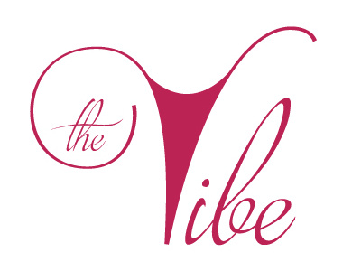 The Vibe logo script sexy