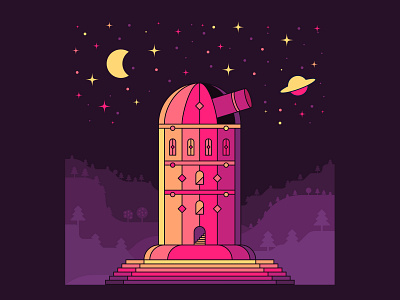 Observatory and Stars