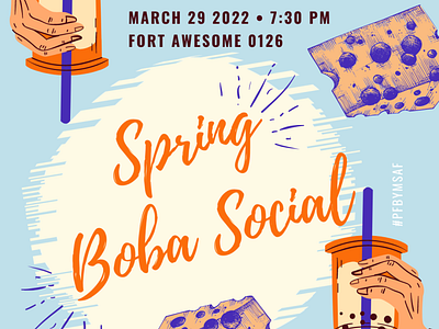 Spring Social Boba