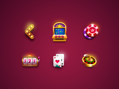 Mini Casino icons blackjack caesars casino game icon mini photoshop play roulette slot ui