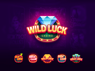 Wild Luck Casino logo casino game icon icon jem logo viber