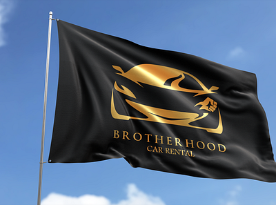 BrotherHood Car Rental 3d brand identity branding car rental logo cars logo design graphic design illustration logo logo design