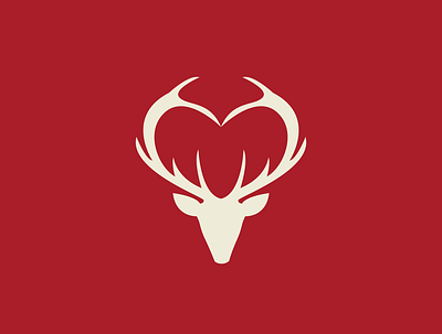 DEERFEEL LOGO DESIGN app design branding deer design feel graphic design illustration logo vector