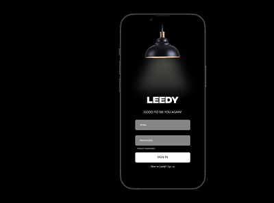 leedy app design graphic design illustration ui ux vector