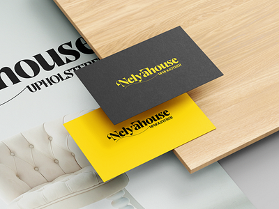 Nelyahouse logo design app design branding business card cards design graphic design illustration logo logo design typography vector