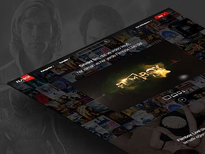 Film Box Live design film movie ui ux