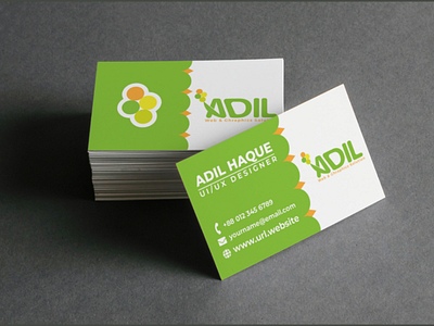 Business card adil business card creative