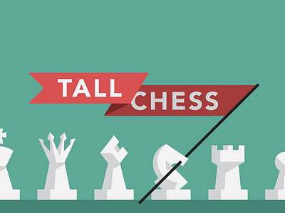 Tall Chess Banner