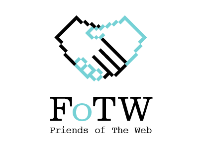 Friends of The Web cursor friends friends of the web handshake logo web