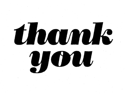 Thank You Quip lettering phrase quiption