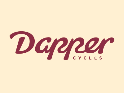 Dapper Script lettering logo script typography