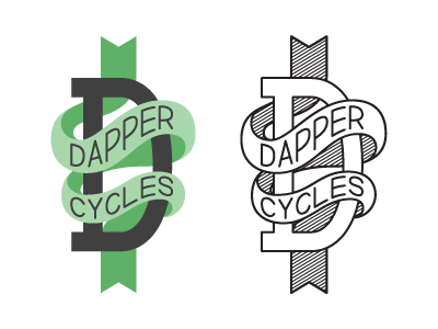 Dapper Cycles Headbadges bicycle bike dapper cycles headbadge logo