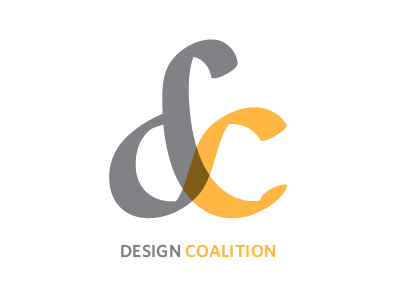 Design Coalition Mark Round Two ampersand coalition design logo