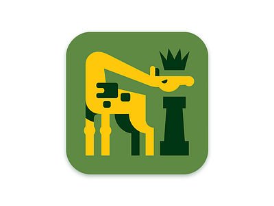Kinger Giraffe chess giraffe icon ios