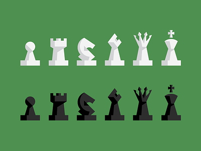 Chess Pieces bishop chess icons king knight pawn pieces queen rook