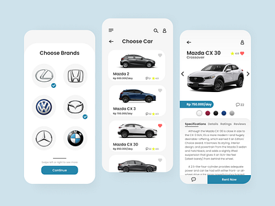 Car Rental Mobile App Exploration