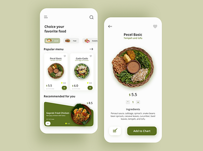 Food Delivery UI Exploration animation app branding design graphic design icon illustration logo ui vector