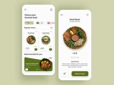 Food Delivery UI Exploration