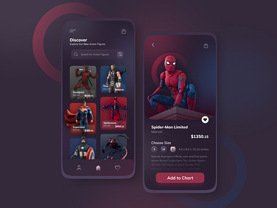 Action Figure e-commerce app