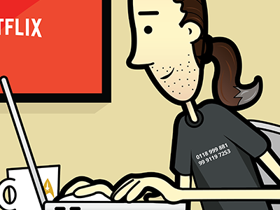 Designers at work and play. comic designer ui user experience ux web comic