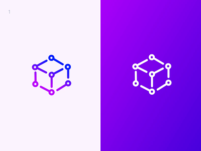 Medialab. Logo Reveal animation brand identity branding comparison cube logo process
