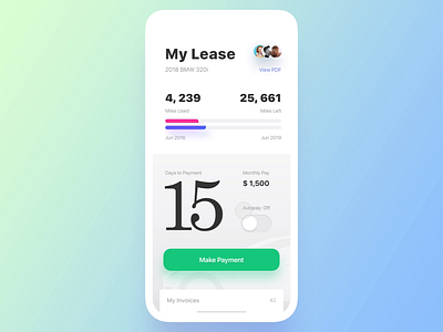 Get Wheels. Search vs Lease Mode animation animation gif app application carlease dashboard interaction list map mobile modal slide menu typography ui ux vehicle