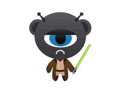 Angry Jedi Bearlien