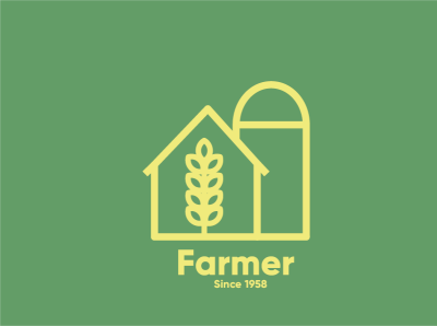 Farmer Logo Design branding design farmer logo