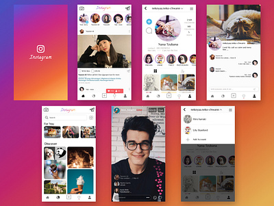 Intagram redesign app design design app illustration illustration art illustrations instagram instagram post instagram template ui ui design uidesign uiux ux uxdesign uxdesigns web