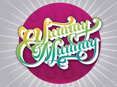 Yummy Mummy Lettering