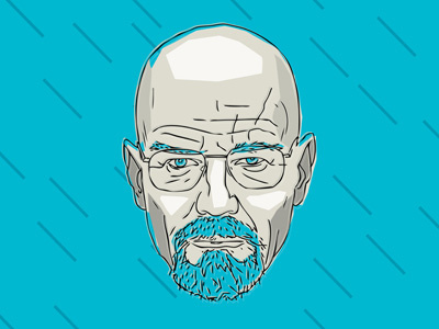 Heisenberg architaste breaking bad graphic design heisenberg illustration portrait tshirt print
