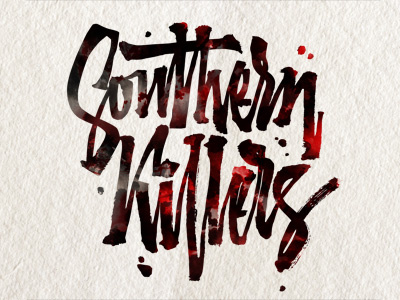 Southern Killaz architaste art brushpen calligraphy handlettering letter lettering logo logotype quotes typography vector