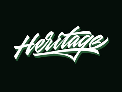 Heritage Lettering Logotype