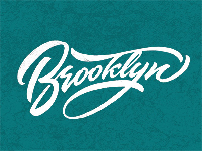 Brooklyn Lettering brooklyn brush pen lettering calligraphy hand lettering lettering logotype new york typography