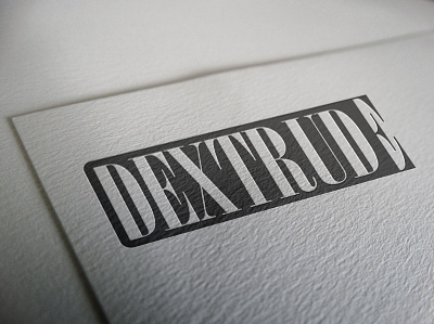 Dextrude branding design designs icon logo logodesign logomark logos logotype typography vector