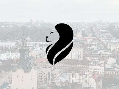 Leopolis Logo Concept branding city city branding city logo lion lion logo logo logo design logodesign logotype minimalism