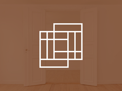 Woodworld | Logo design 2021 abstract logo branding brown doors furniture geometry logo minimalism shop logo
