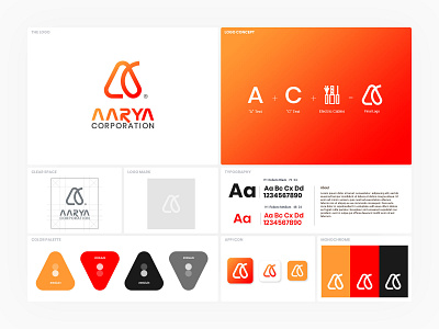 Aarya Corporation branding design thinking graphics illustration logo motiongraphics sketchbook ui design ux design vector illustration visual identity