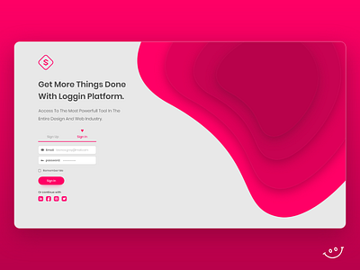 login page adobexd app concept app ui brandidentity branding design digital marketing dribbblers graphicgang landingpage logo ui uiinspiration uiuxdesign userinterfacedesign ux uxdesigner uxui uxui design websitedesign