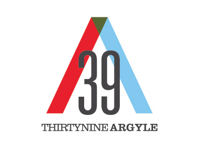 39 Argyle Logo branding logo mark