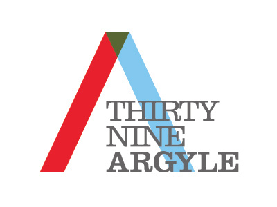 39 Argyle Logo Alternate branding logo mark