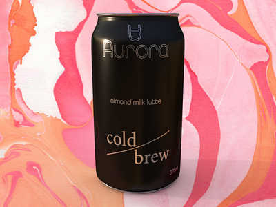 Cold brew branding can coldbrew illustration softdrink