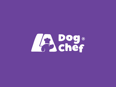 LA Dog chef Branding branding illustration logo