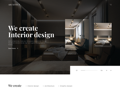 Interior design website