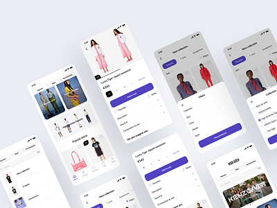 Clothes store app app clothes clothes shop fashion filters ios app online store store ui ux wear