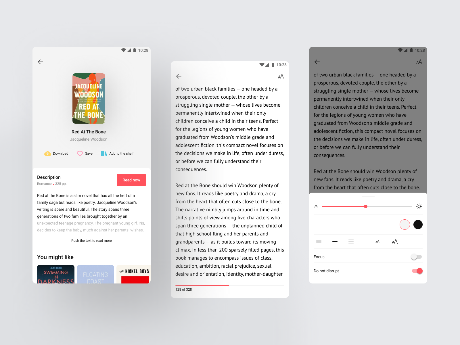 Book subscription app by Elena Zhirniakova on Dribbble