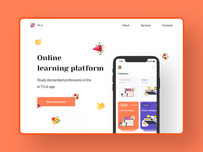 Online learning platform app education education app ios app learning learning app mobile app mobile design online online education online learning platform ui ux